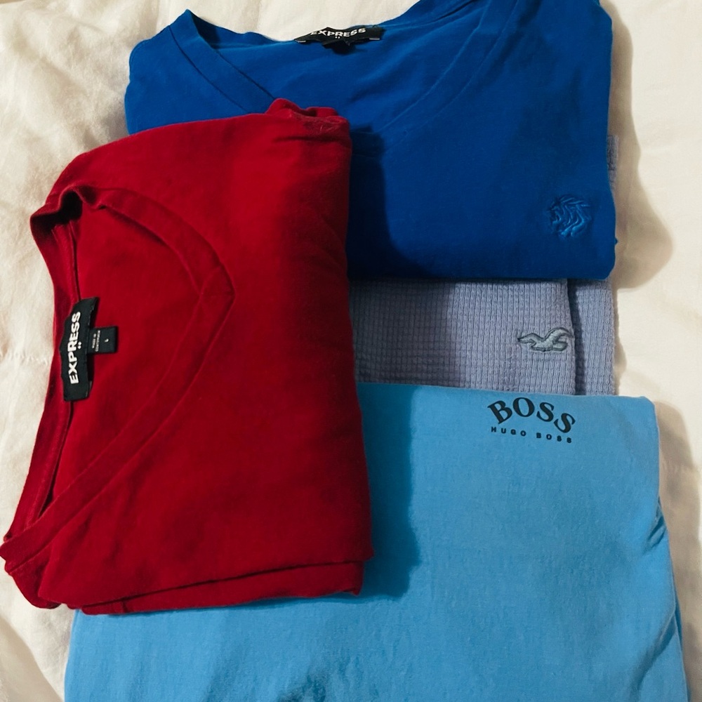 Hugo Boss Light Blue Men's Tee